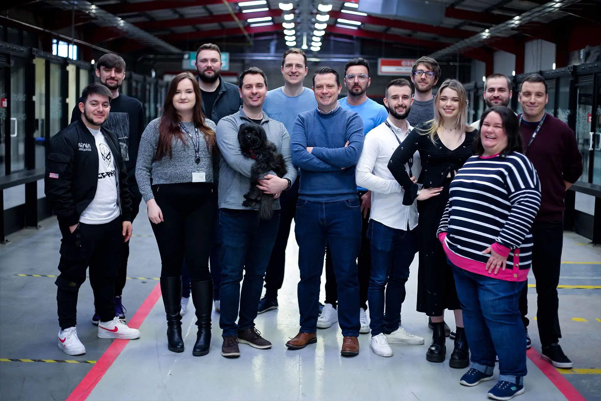 CGHero 2021 Team Shot in The Sharp Project, Manchester United Kingdom